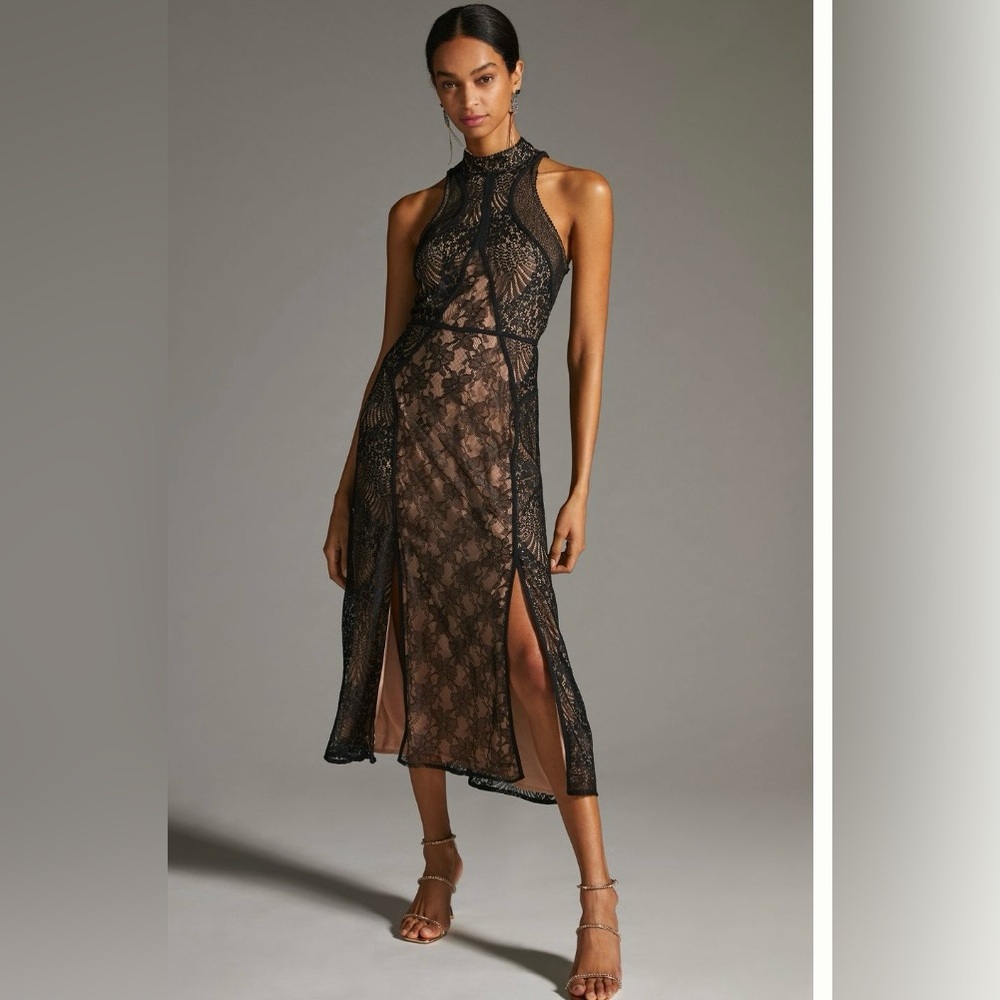 Anthropologie midi dress